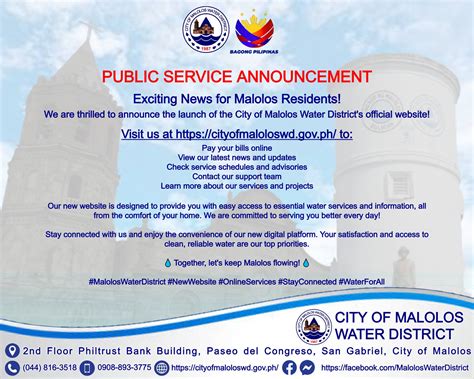 malolos water district|EXECUTIVE SUMMARY A. Introduction .